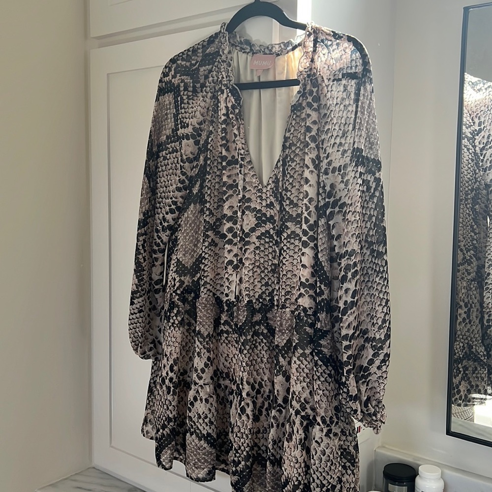 Show me your mumu birdie dress